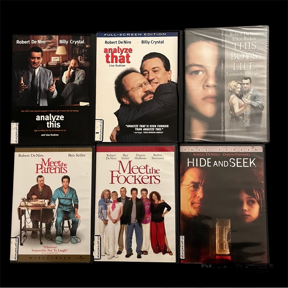 📀 6 Robert De Niro DVD Movies